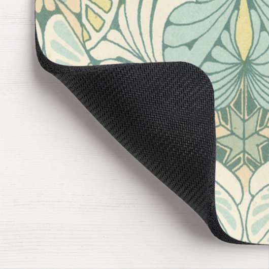 Tapis De Souris élégant design abstrait art nouveau tourbillon (Coin)