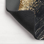 Tapis De Souris Élégant élégant Parties scintillant or Sequins Mar (Coin)