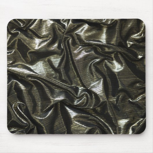 Tapis De Souris Elégant look satin noir mousepad (Devant)