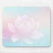 Tapis De Souris Elegant Lotus Bloom Soft Gradient Mouse Pad (Devant)