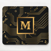 Tapis De Souris Elegant Luxury Professional Monogrammed (Devant)