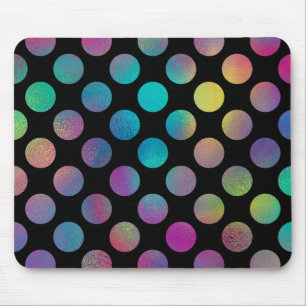 Tapis De Souris Elegant Modern Rainbow Polka  