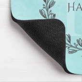 Tapis De Souris Élégant monogramme de couronne | Panier de souris  (Coin)