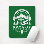 Tapis de souris élégant - Nomadic Soundscapes (Avec souris)
