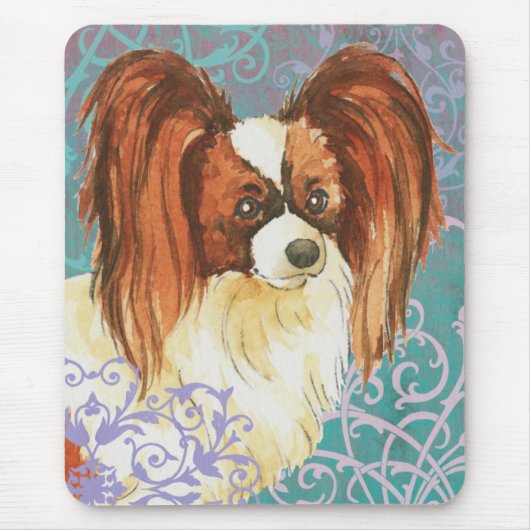Tapis De Souris Élégant Papillon (Devant)