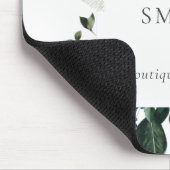 Tapis De Souris Élégant vert moderne feuillage Tropical Foliage Fe (Coin)