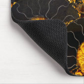 Tapis De Souris Elégante conception de nausolée dorée (Coin)