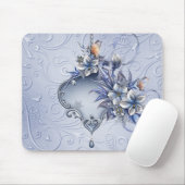 Tapis De Souris Élégante dame #2 Mousepad (Avec souris)