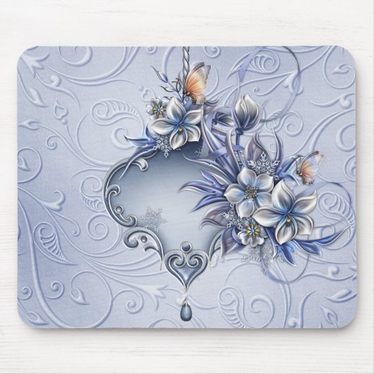 Tapis De Souris Élégante dame #2 Mousepad (Devant)