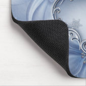 Tapis De Souris Élégante dame #3 Mousepad (Coin)