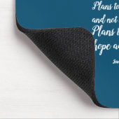 Tapis De Souris Élégante Écriture Florale 29:11 Pad Souris (Coin)