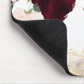 Tapis De Souris Élégante fille élégant Parties scintillant or élég (Coin)