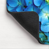 Tapis De Souris Elégante hydrangée fleurie bleue (Coin)