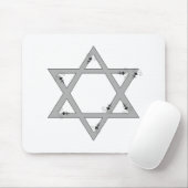 Tapis De Souris elegent star of david (Avec souris)