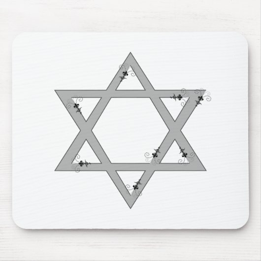 Tapis De Souris elegent star of david (Devant)