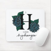 Tapis De Souris Élément d'hydrogène floral (Avec souris)