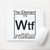 Tapis De Souris Élément WTF (Avec souris)