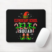 Tapis De Souris Elementary School Elf Squad Xmas Elf Hat Scute Ss (Avec souris)