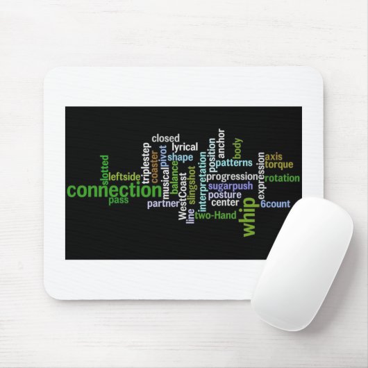 Tapis De Souris Éléments Mousepad de WCS (Avec souris)