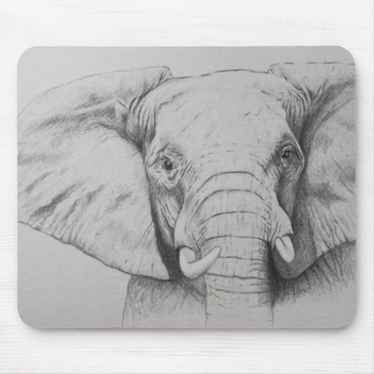 Tapis De Souris Éléphant 2011 (Devant)