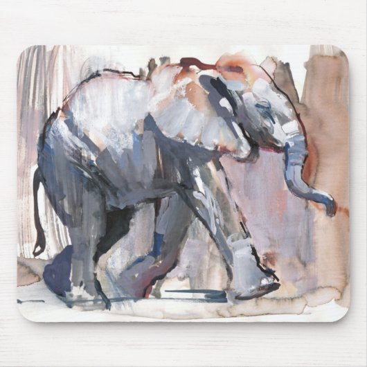 Tapis De Souris Éléphant 2012 de bébé (Devant)