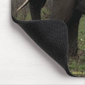 Tapis De Souris Eléphant Africain Big Five Animal Mousepad (Coin)