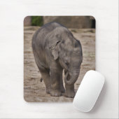 Tapis de souris éléphant bébé (Avec souris)