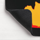 Tapis De Souris Eléphant, bébé éléphant et coucher de soleil (Coin)