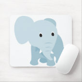 Tapis De Souris Eléphant Bébé mignon (Avec souris)