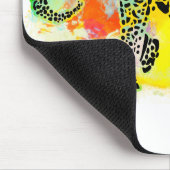 Tapis De Souris Éléphant coloré (Coin)