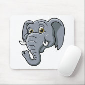 Tapis De Souris Éléphant de bande dessinée (Avec souris)