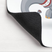 Tapis De Souris Éléphant de bébé de bande dessinée (Coin)