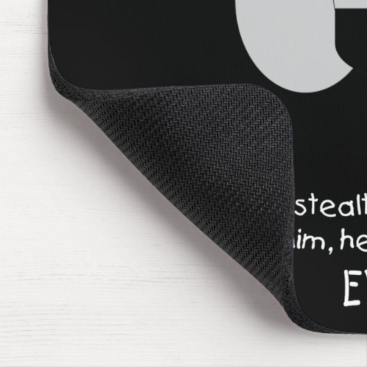 Tapis De Souris Éléphant de Ninja ! (Coin)