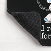 Tapis De Souris Eléphant de sensibilisation à l'alopécie 1 (Coin)