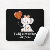 Tapis De Souris Eléphant de sensibilisation à l'ESPC (Avec souris)