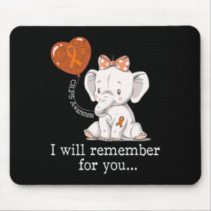Tapis De Souris Eléphant de sensibilisation à l'ESPC