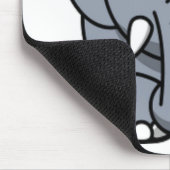 TAPIS DE SOURIS ÉLÉPHANT GRIS (Coin)