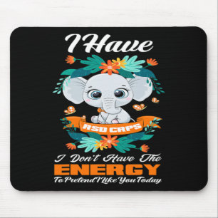 Tapis De Souris Elephant J'ai RSD RCPS Sensibilisation