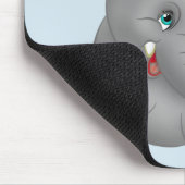 Tapis De Souris Eléphant joli dessin (Coin)