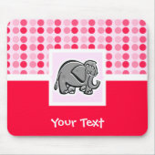 Tapis De Souris Éléphant mignon (Devant)