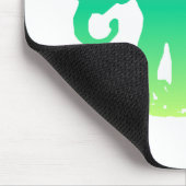 Tapis De Souris Eléphant vert (Coin)