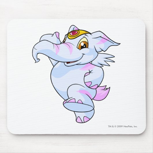Tapis De Souris Elephante a barré (Devant)