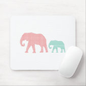 Tapis De Souris Éléphants (Avec souris)