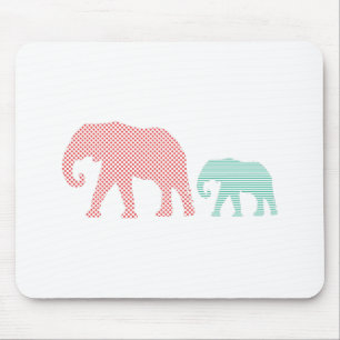 Tapis De Souris Éléphants