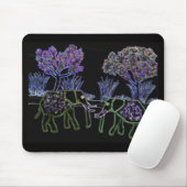 Tapis De Souris Éléphants électriques (Avec souris)