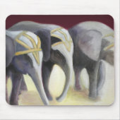 Tapis De Souris Éléphants Mousepad de cirque (Devant)