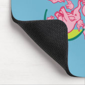 Tapis De Souris Éléphants roses (Coin)