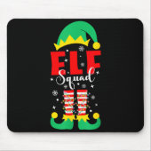 Tapis De Souris Elf Family Christmas Matching Pajamas Funny Xmas E (Devant)