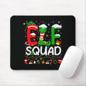 Tapis De Souris Elf Squad Christmas Family Matching Xmas Elf Pajam (Avec souris)