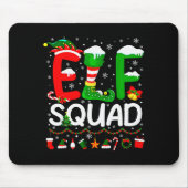 Tapis De Souris Elf Squad Christmas Family Matching Xmas Elf Pajam (Devant)